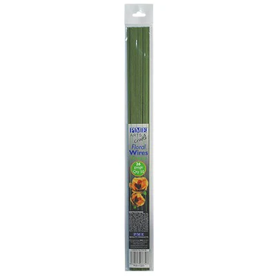 PME flower wire pack of 50 26 gauge green
