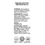 Product label for Princess and Posy 2mm sugar balls with storage, ingredient, nutritional facts, and certification information.