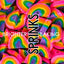 HUNDREDS OF RAINBOWS (55G) HAND-CUT TOPPERS - BY SPRINKS