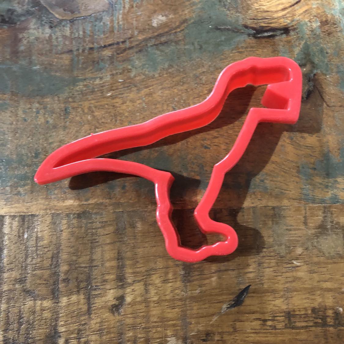 Raptor Dinosaur Quality plastic cookie cutter by Wilton