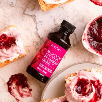 Raspberry Emulsion flavouring 4oz 118ml Lorann