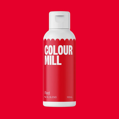 red colour mill bottle large