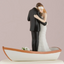 Bride and Groom Rowaway Rowboat couple