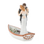 Bride and Groom Rowaway Rowboat couple