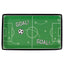 Soccer Pitch rectangular party plates pack of 8