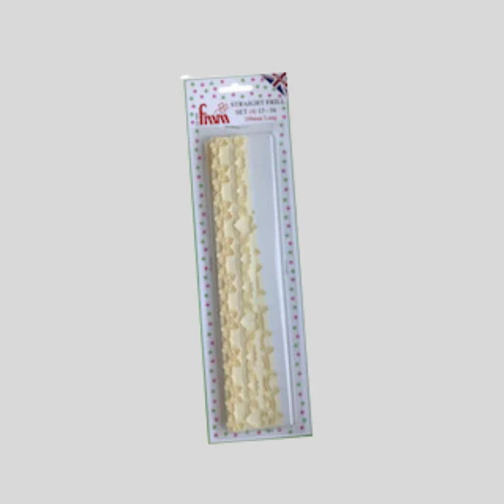 Packaged decorative fmm fondant cutters on a light gray background