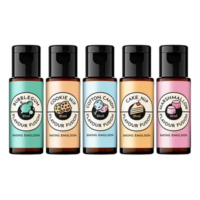 Vivid Flavour Fusion Flavouring Sweet Bakes blend pack of 5 21ml