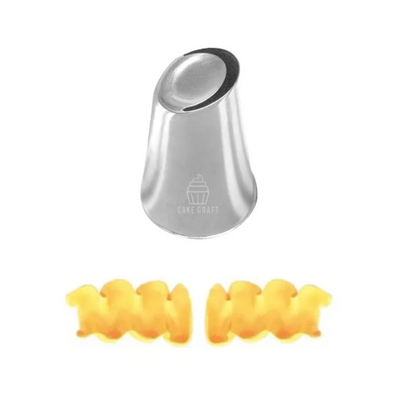 Large Cake Craft icing nozzle tip No 402 ruffles swags ribbons