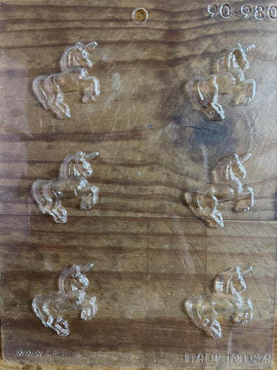 Unicorn prancing chocolate mould