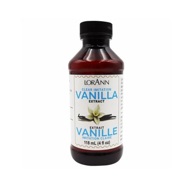 Bottle of Loránn vanilla extract