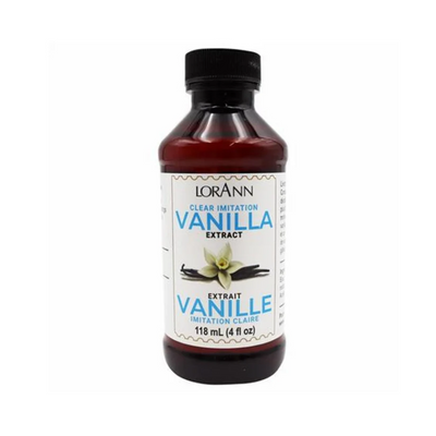 Bottle of Loránn vanilla extract