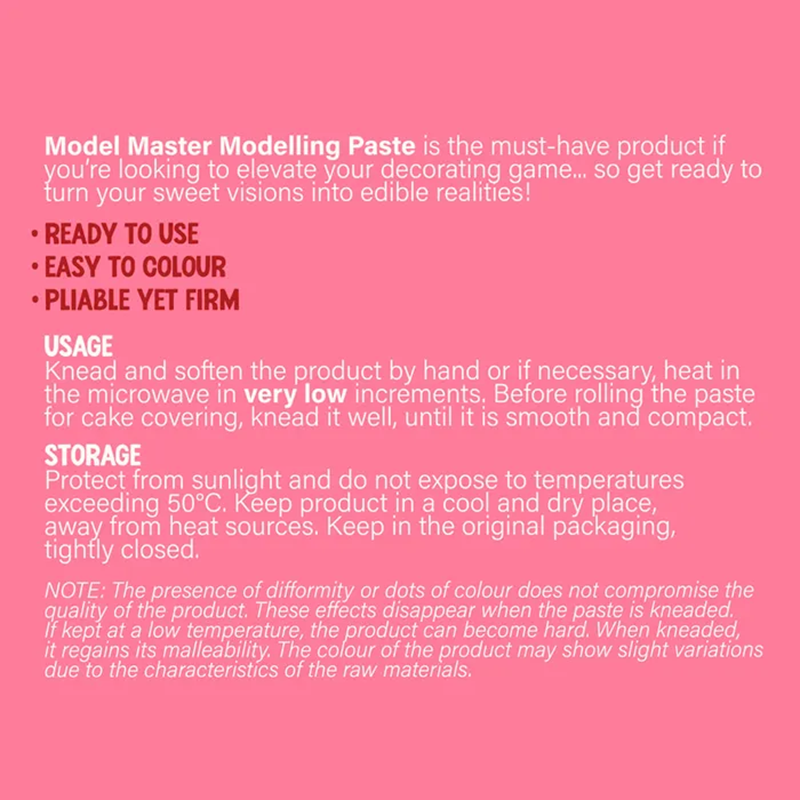 Model Program Paste MODELLING PASTE ICING for Stunning Edible Designs - Kiwicakes