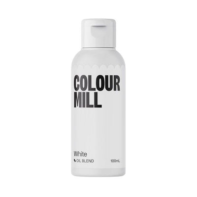 Large white colour mill bottle