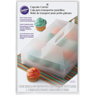 Cupcake carrier holds 12 cupcakes by Wilton