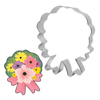 Wreath bouquet Cookie Cutter floral or Christmas