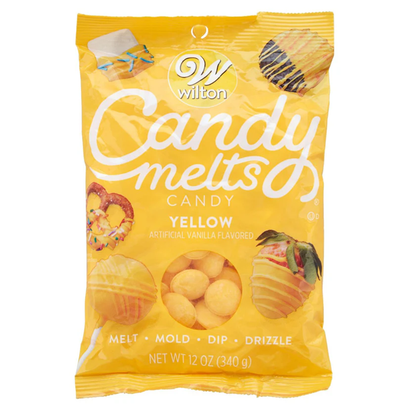 Candy melts Yellow (like chocolate for melting and moulding)
