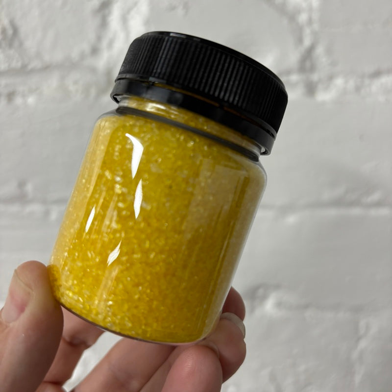 Sanding sugar Yellow by Kiwicakes