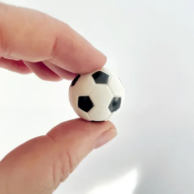 Soccer ball small plastic topper