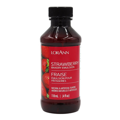 Strawberry Emulsion flavouring 4oz 118ml Lorann