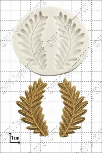 Fern fronds silicone mould