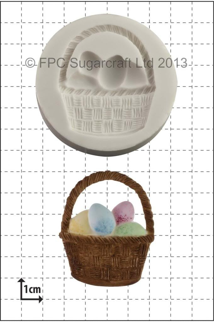 Easter Basket silicone mould