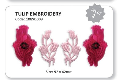 Jem Tulip embroidery cutter set