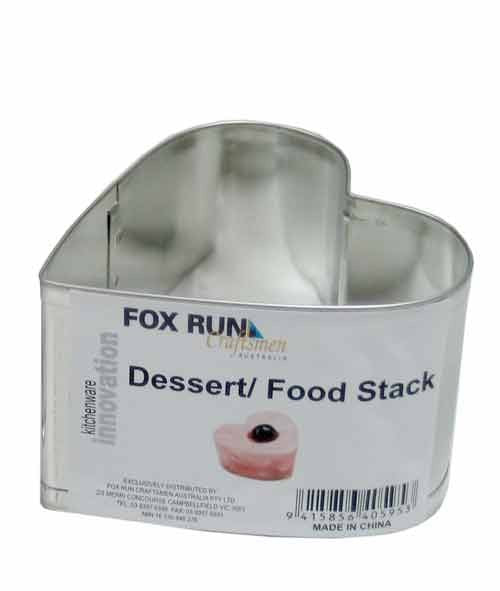 Heart food stack ring - Kiwicakes