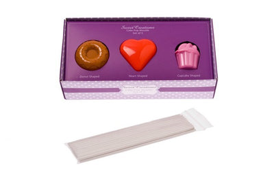 Set 3 cake pops moulds Donut Heart Cupcake SPECIAL NOW 9.95