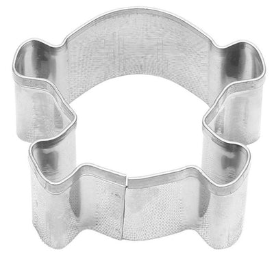 Mini Skull and Crossbones cookie cutter stainless steel