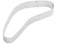Boomerang cookie cutter stainless steel