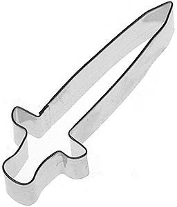 Sword cookie cutter stainless steel