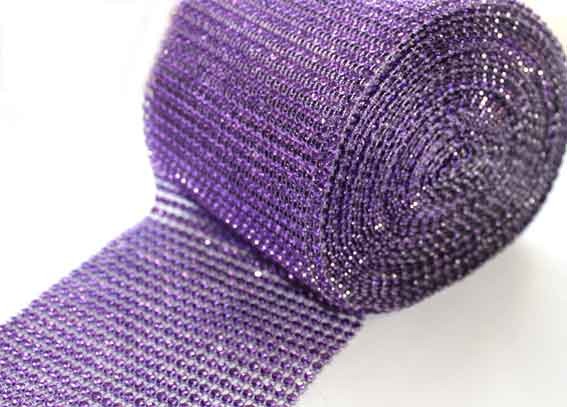 Diamante wrap Purple