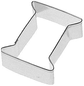 Spool of thread cotton reel cookie cutter - Kiwicakes