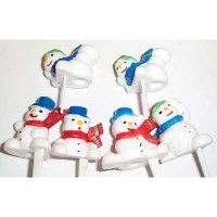 Tumbling Snowmen great for gingerbread houses SOLD SINGLY