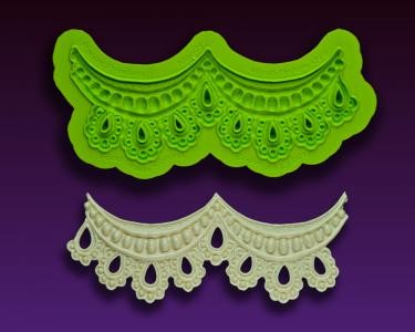 Earlene's Enhanced Silicone Lace Mould Mandy