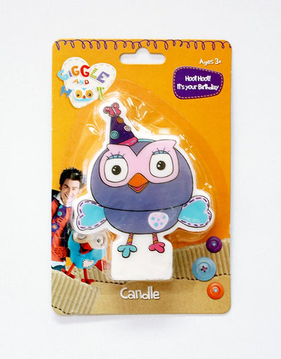 Hootabelle the owl Giggle and Hoot candle