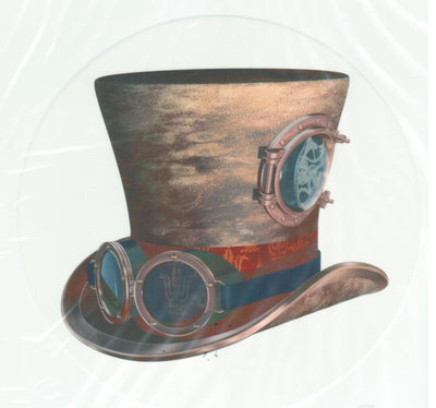 Edible icing image Steampunk hat