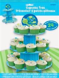 1st birthday turtle cupcake stand