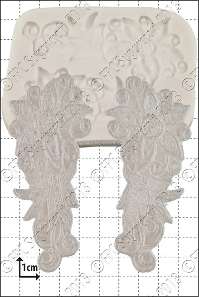 Estella lace silicone mould