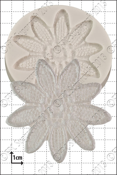 Fleur lace silicone mould