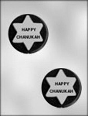 Jewish mini chocolate mould Happy Chanukah