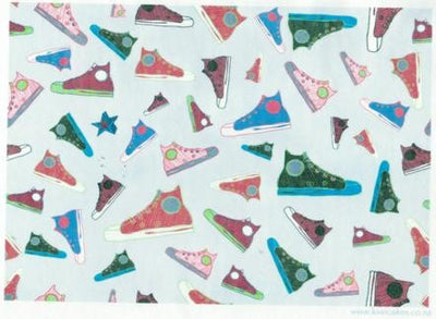 Wafer paper sheet High top sneakers