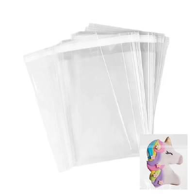 CELLO BAG SELF SEALING 120MM x 200MM Pack of 100
