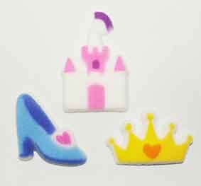 Princess Royalty sugar icing decorations (12)