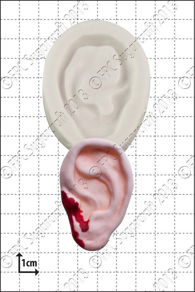 Ear silicone mould