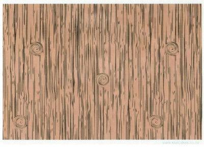 Wafer paper sheet Woodgrain