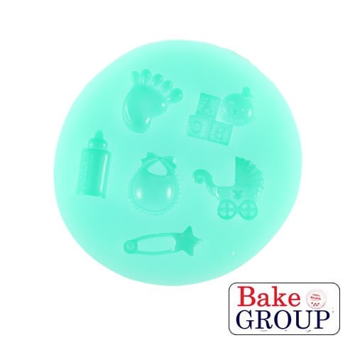 Baby theme silicone mould