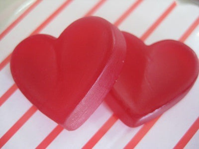 Glo Hearts heart candy lollies 200g by Mayceys NZ