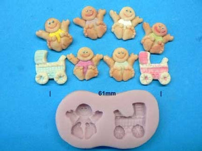 Baby & Pram silicone mould