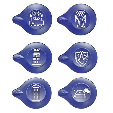 Doctor Who stencil dusting set Dr Who